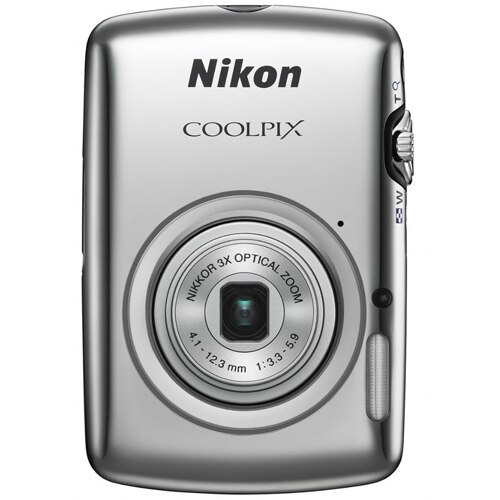 Aparat foto digital Nikon Coolpix S01, 10.1 MP, Silver - eMAG.ro