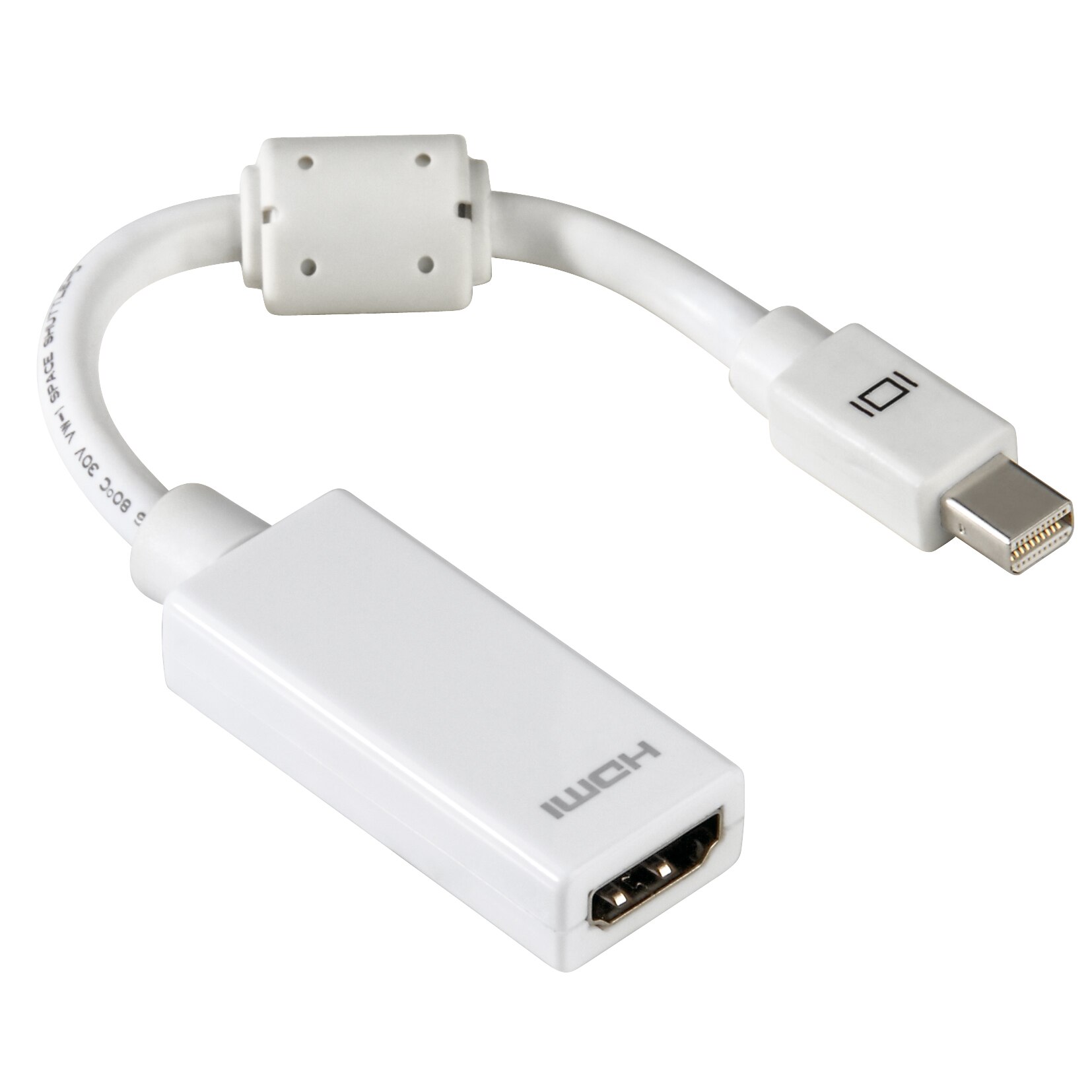 Adaptor Hama Mini DisplayPort - HDMI, Alb