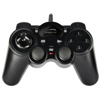 Gamepad cu fir SPEEDLINK THUNDERSTRIKE, USB, pentru PC Gamepad cu fir SPEEDLINK THUNDERSTRIKE, USB, pentru PC