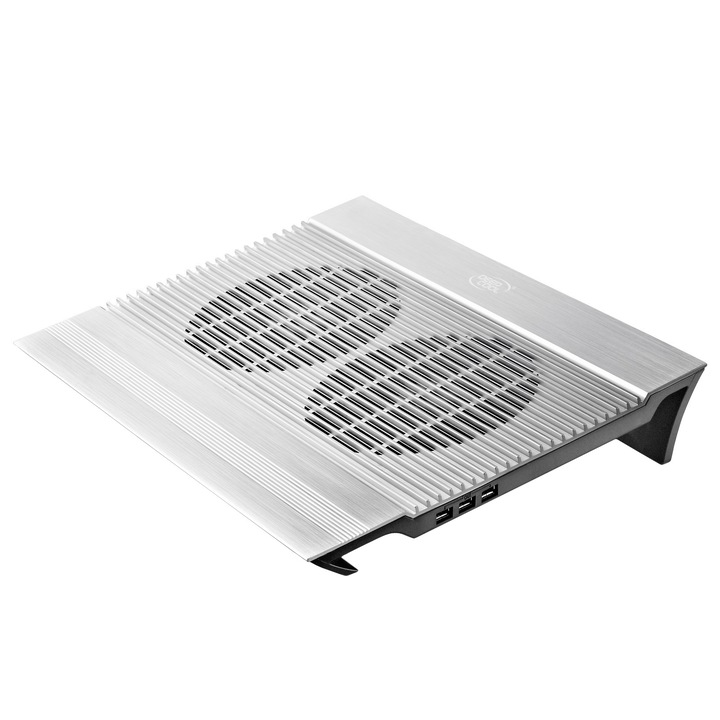 Охладител за лаптоп DeepCool DP-N8, за 17", Silver