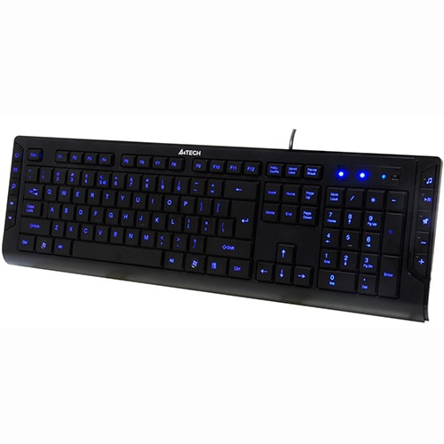 Tastatura A4Tech KD-600L, USB, Neagra - eMAG.ro