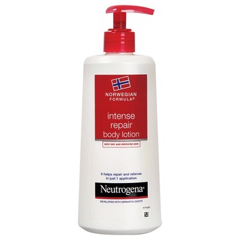 Lotiune de corp Neutrogena Intense Repair pentru piele foarte uscata si iritata, 250 ml Lotiune de corp Neutrogena Intense Repair pentru piele foarte uscata si iritata, 250 ml