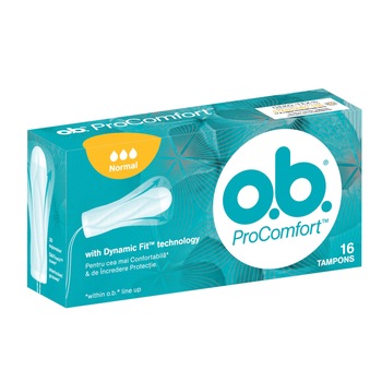 Tampoane OB Procomfort Normal, 16 buc Tampoane OB Procomfort Normal, 16 buc