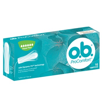 Tampoane OB Procomfort Super Plus, 16 buc Tampoane OB Procomfort Super Plus, 16 buc