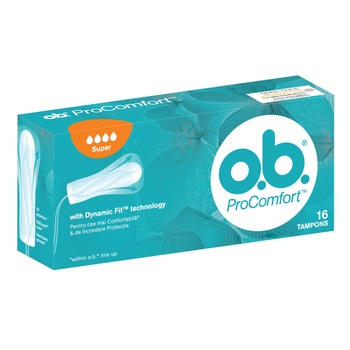 Tampoane OB Procomfort Super, 16 buc Tampoane OB Procomfort Super, 16 buc
