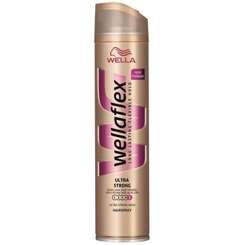 Fixativ Wella Wellaflex Ultra Strong pentru fixare foarte puternica, 250 ml Fixativ Wella Wellaflex Ultra Strong pentru fixare foarte puternica, 250 ml
