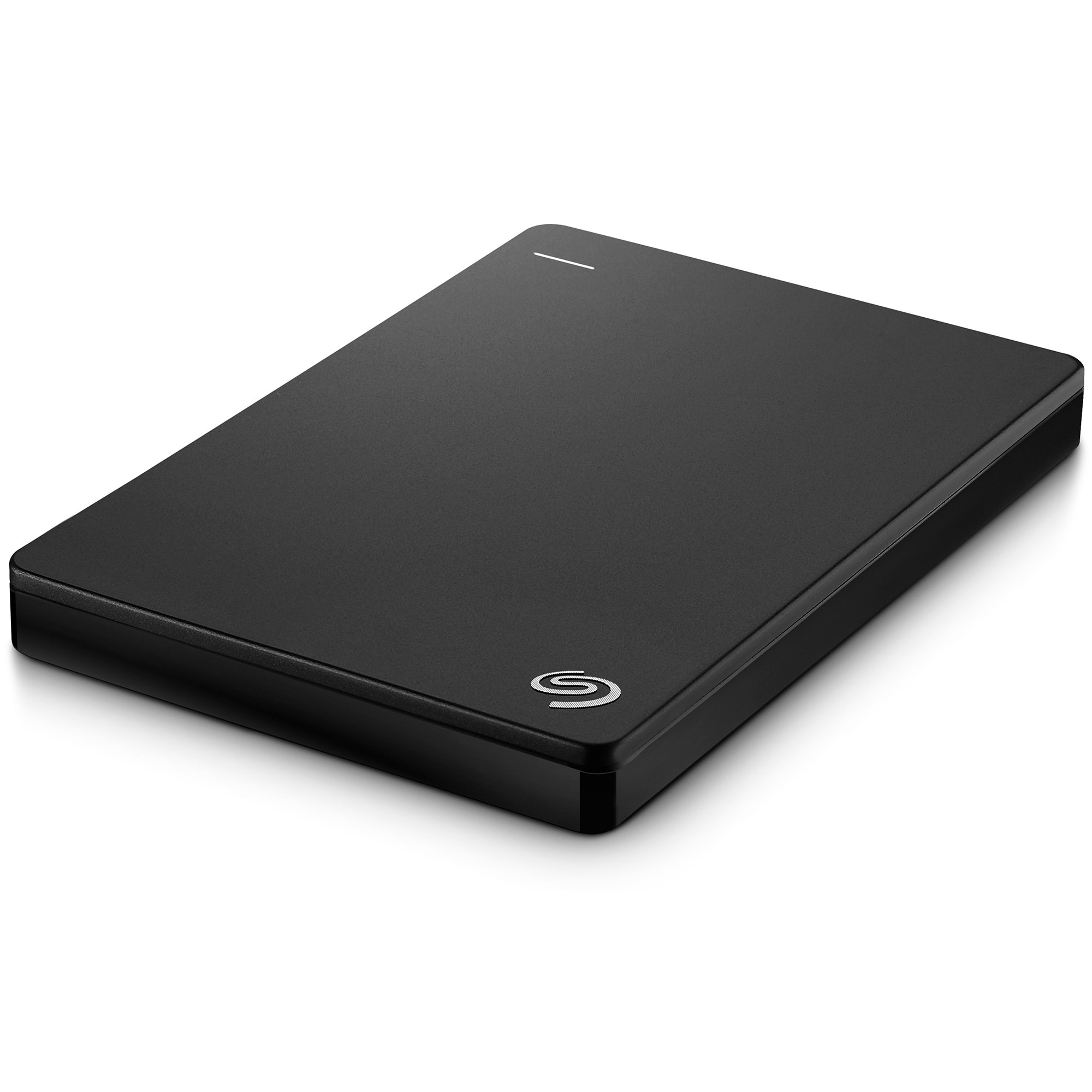 HDD extern Seagate Backup Plus Slim Portable, metalic, 1TB, USB 3.0, Negru -
