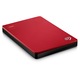 HDD extern Seagate Backup Plus Slim Portable, metalic, 1TB, 2.5", USB 3.0, Rosu