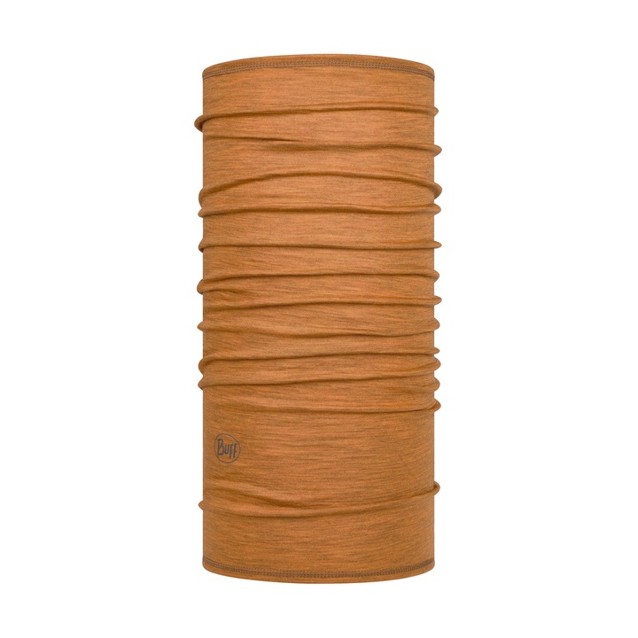 Bandana Buff Merino Könnyű modell SOLID MUSTARD