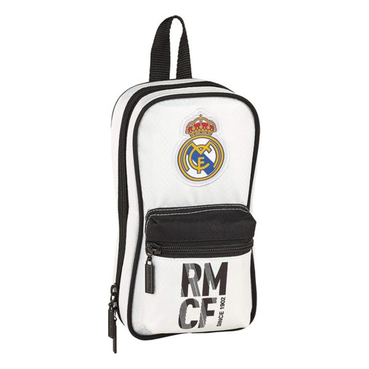 Несесер Раница Real Madrid C.F., Емблема, Бял, Черен