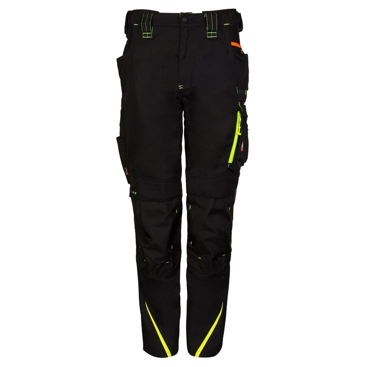 Работен панталон, Engelbert Strauss, e.s.motion 2020, черен/жълт 46
