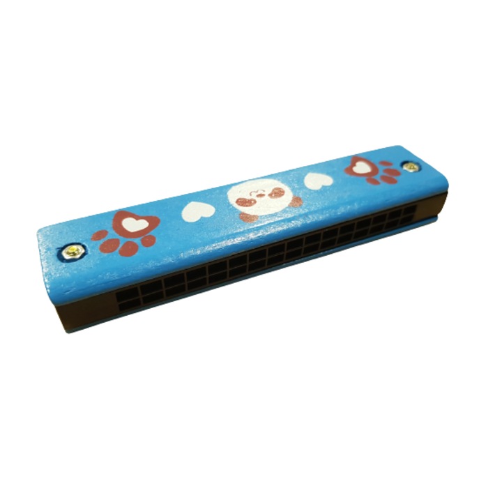 Muzicuta, Ahelos, Lemn, Albastra