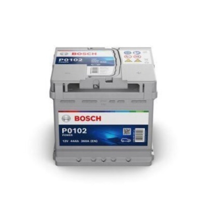 Baterie auto Bosch Power SLI 44AH, pornire 360A (207x175x190)