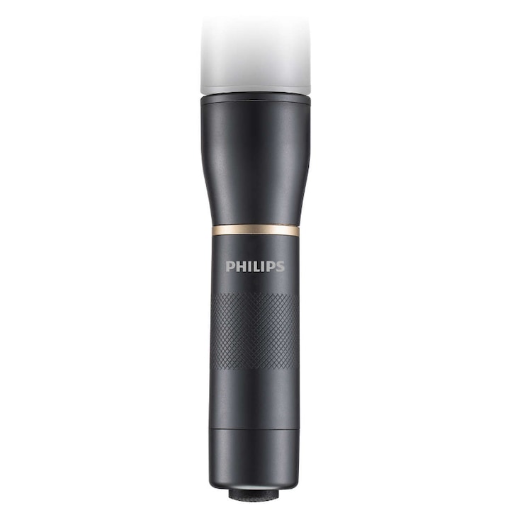 Професионален LED фенер, Philips, 400lm, черен