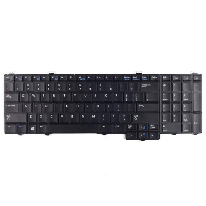 Laptop billentyűzet, Dell Latitude E5540 15 5000 15-5000, fekete