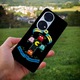 Кейс съвместим с Huawei P40 модел Pacman N Ghosts, силикон, TPU, обратното
