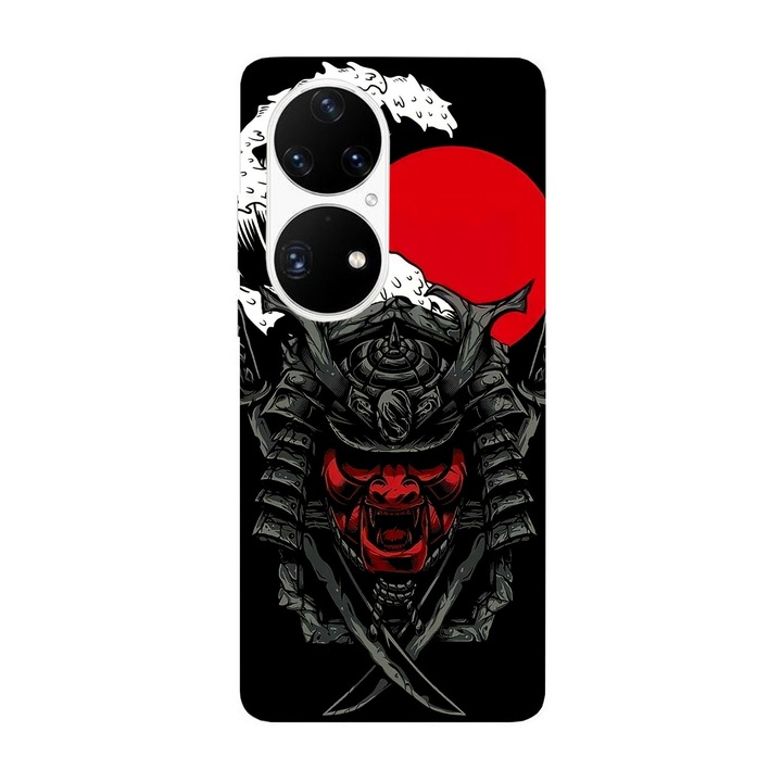 Кейс съвместим с Huawei P40 Pro модел samurai wave, силикон, TPU, обратното