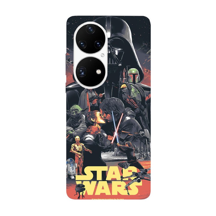 Кейс съвместим с Huawei P40 Pro модел Star Wars, Силиконов, TPU, Обратно