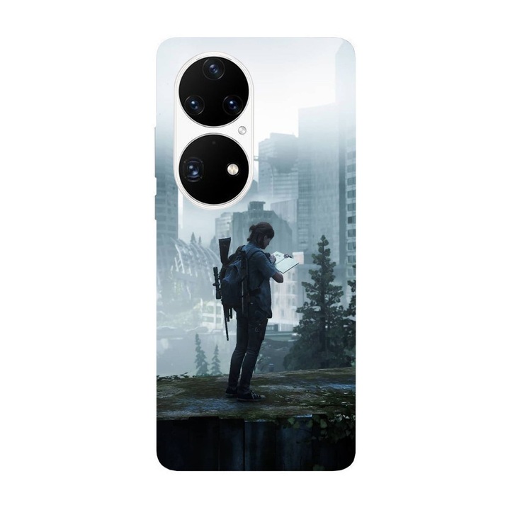 Капак, съвместим с Huawei P40 модел The last of us Ellie, силикон, TPU, обратно