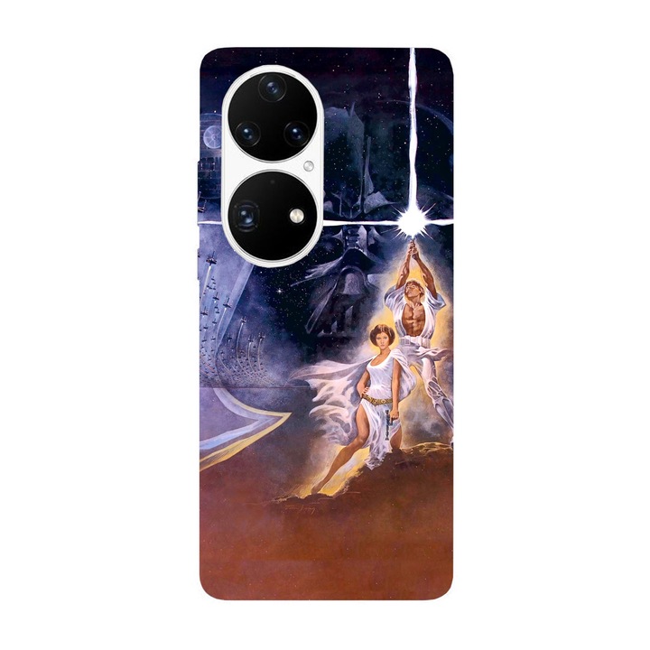 Кейс съвместим с Huawei P40 Pro модел Star wars, Силикон, TPU, Обратно
