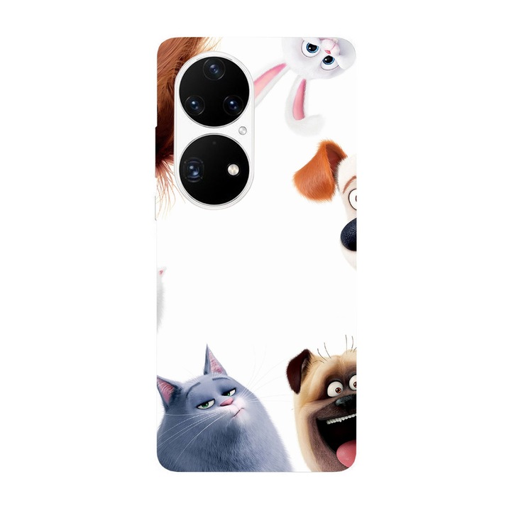 Капак, съвместим с Huawei P40 модел The Secret Life of Pet, силикон, TPU, обратното