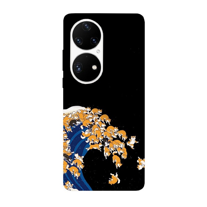 Кейс съвместим с Huawei Nova Y70 модел Dodge wave, Силиконов, TPU, Обратно
