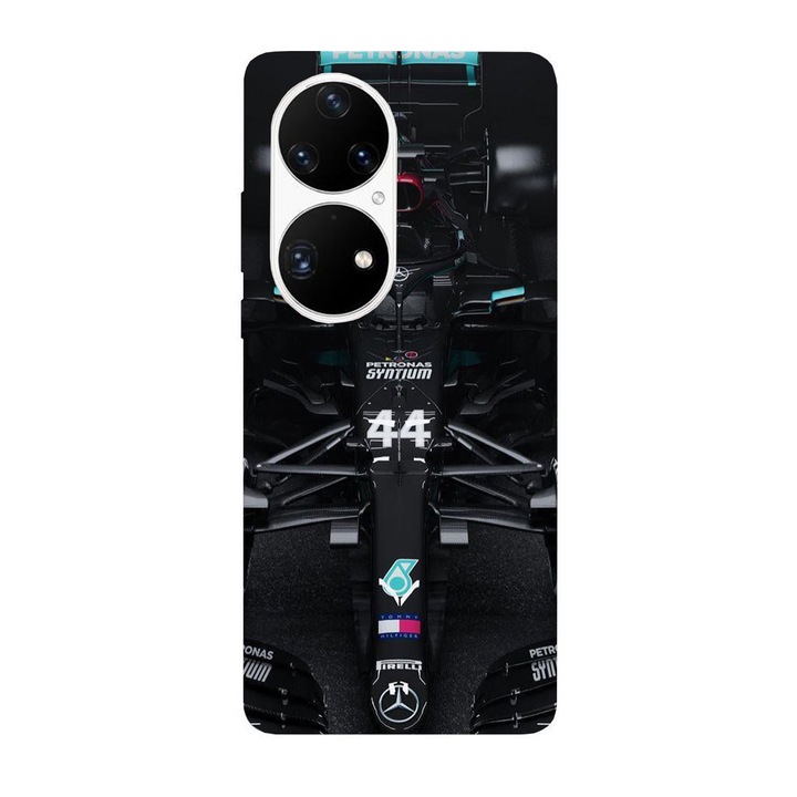 Кейс съвместим с модел Huawei Nova Y70 Lewis Hamilton 44 formula one, силикон, TPU, обратното