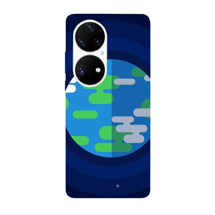Кейс съвместим с Huawei Nova 9 модел Pixel Earth, Silicon, TPU, Viceversa