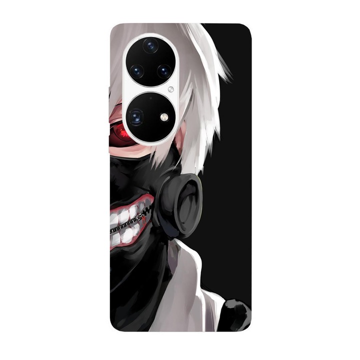 Капак, съвместим с Huawei Nova Y70 модел Tokyo Ghoul, силикон, TPU, обратното