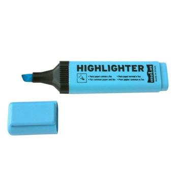 Textmarker varf lat, MOLIN - albastru Textmarker varf lat, MOLIN - albastru
