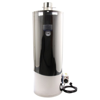 Ansamblu boiler (cazan+focar) INOX 110 litri, INXEL 110, cu cursa mixta lemn + electric Ansamblu boiler (cazan+focar) INOX 110 litri, INXEL 110, cu cursa mixta lemn + electric