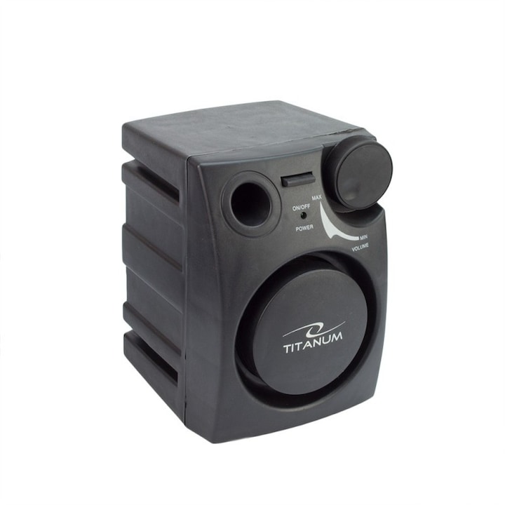 Boxe multimedia 2.1, 3 W, negru, Titanum Esperanza Canto