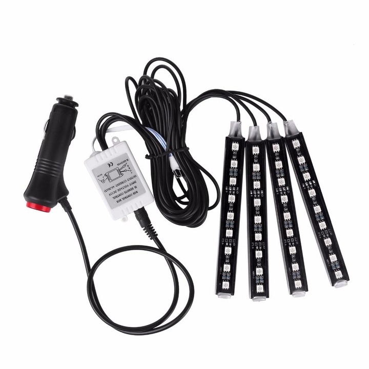 Ambient Strips 9led Car 8 Colors távirányító