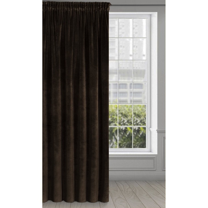 Drapéria, Bársony, Nagy sötét, 145 x 160 cm