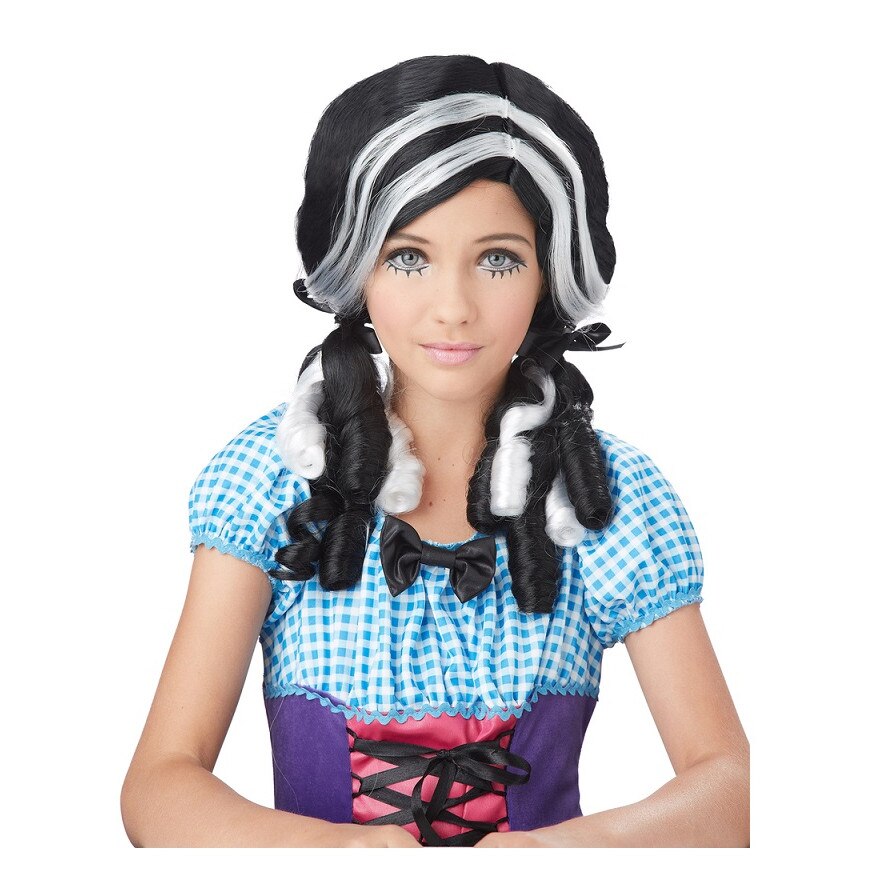 Peruca papusa bruneta Cosplay