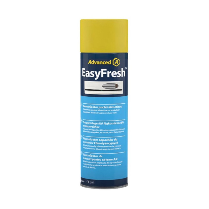 Solutie eliminare mirosuri neplacute Advanced EasyFresh 400ml pentru mentenanta echipamentelor de climatizare