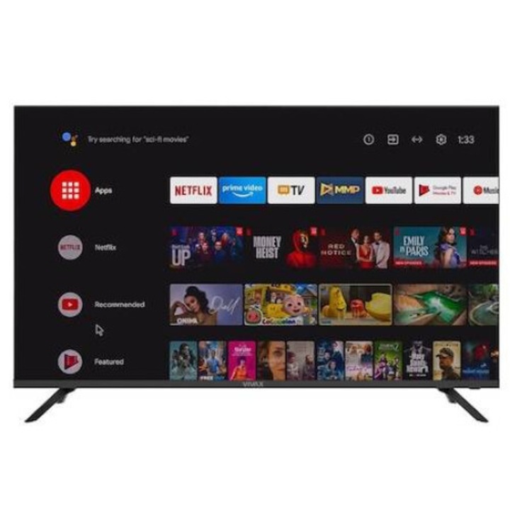 Televizor Vivax A Series 43UHD10K, 109 cm, Smart, UHD, Android11