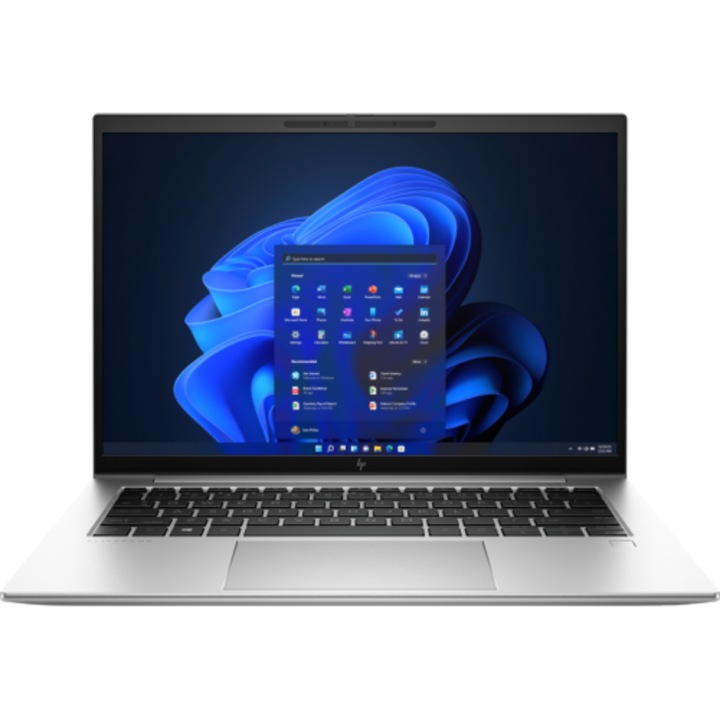 Laptop HP EliteBook 840 G9 Procesor Intel Core i5-1235U 12M Cache, up to 4.40 GHz, 14" WUXGA, 16GB, 512GB SSD, Intel Iris Xe Graphics, Argintiu