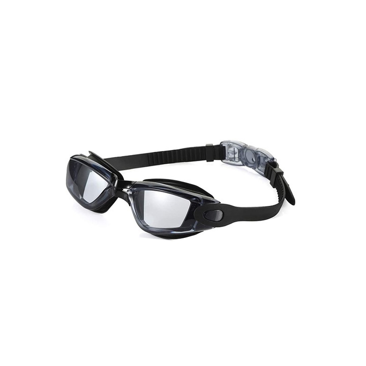 Очила за плуване, GOGOU, Силикон, HD Vision, Черни