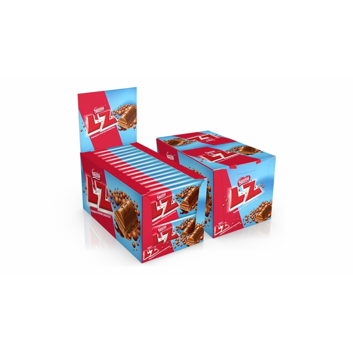Аериран шоколад, NESTLÉ LZ, млечен, Кутия, 24 х 36гр