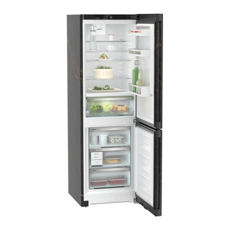 Combina frigorifica Liebherr CBNbbd 5223 Plus, NoFrost, BioFresh, 321 l, 185.5 сm, Clasa D, Black
