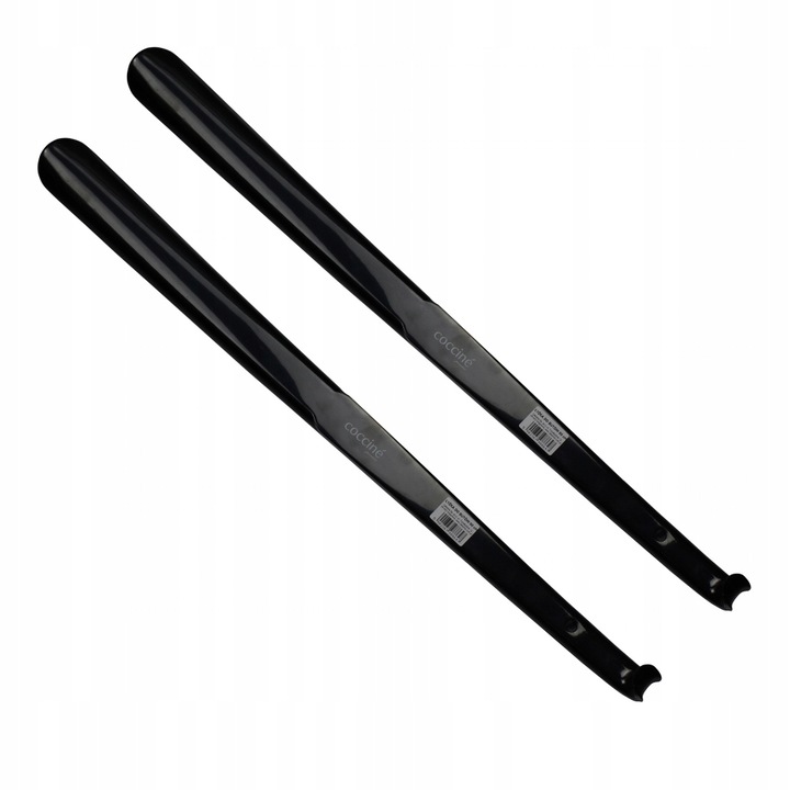 Set 2 incaltatoare, Coccine, Plastic, 60 cm, Negru