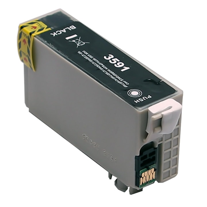 Cartus inkjet compatibil Epson ARET 603XLBK negru, Epson Expression Home XP-2100, XP-2100 Series, XP-2105, XP-3100 Series, XP-3105, XP-4100 XP-4105 Epson WorkForce WF-2810 DWF, WF-2830 DWF, WF-2835 DWF, WF-2850 DWF