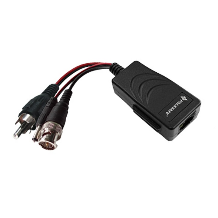 Sistem performant de supraveghere video ANNKE N98PBL+I51DL*8, PoE, NVR 8 canale, 8 camere tip Bullet interior/exterior 5MP, Ultra HD/2k+, vedere nocturna IR, audio, rezistent la intemperii