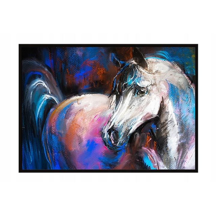 Poster cu rama, PoStar, MDF, 43x33 cm, Multicolor