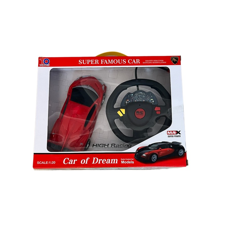 Masinuta cu telecomanda, Car of dream, rosu