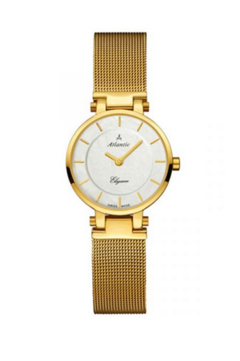 Atlantic, Rozsdamentes acel karora halos szijjal, arany, Aranyszín