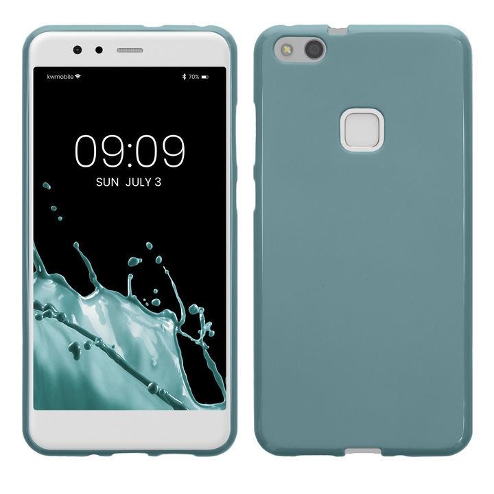 Кейс за Huawei P10 Lite, Силиконов, Син, 41386.207