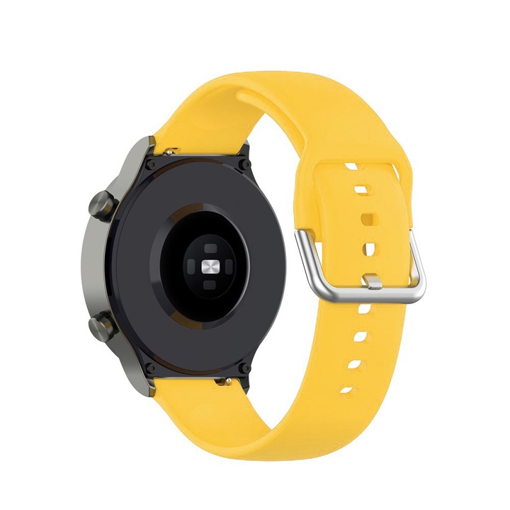 Curea smartwatch, Tech Armor, Pentru Samsung Galaxy Watch 4 Classic 46 mm, 20 mm, Galben