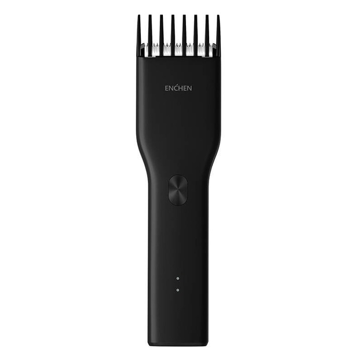 Masina De Tuns Parul Cu Accesorii, Enchen, Boost, Material Abs, Lungimea Parului Reglabila De La 0,7 La 21 Mm, Putere 5W, Timp De Incarcare 120 Minute, Negru